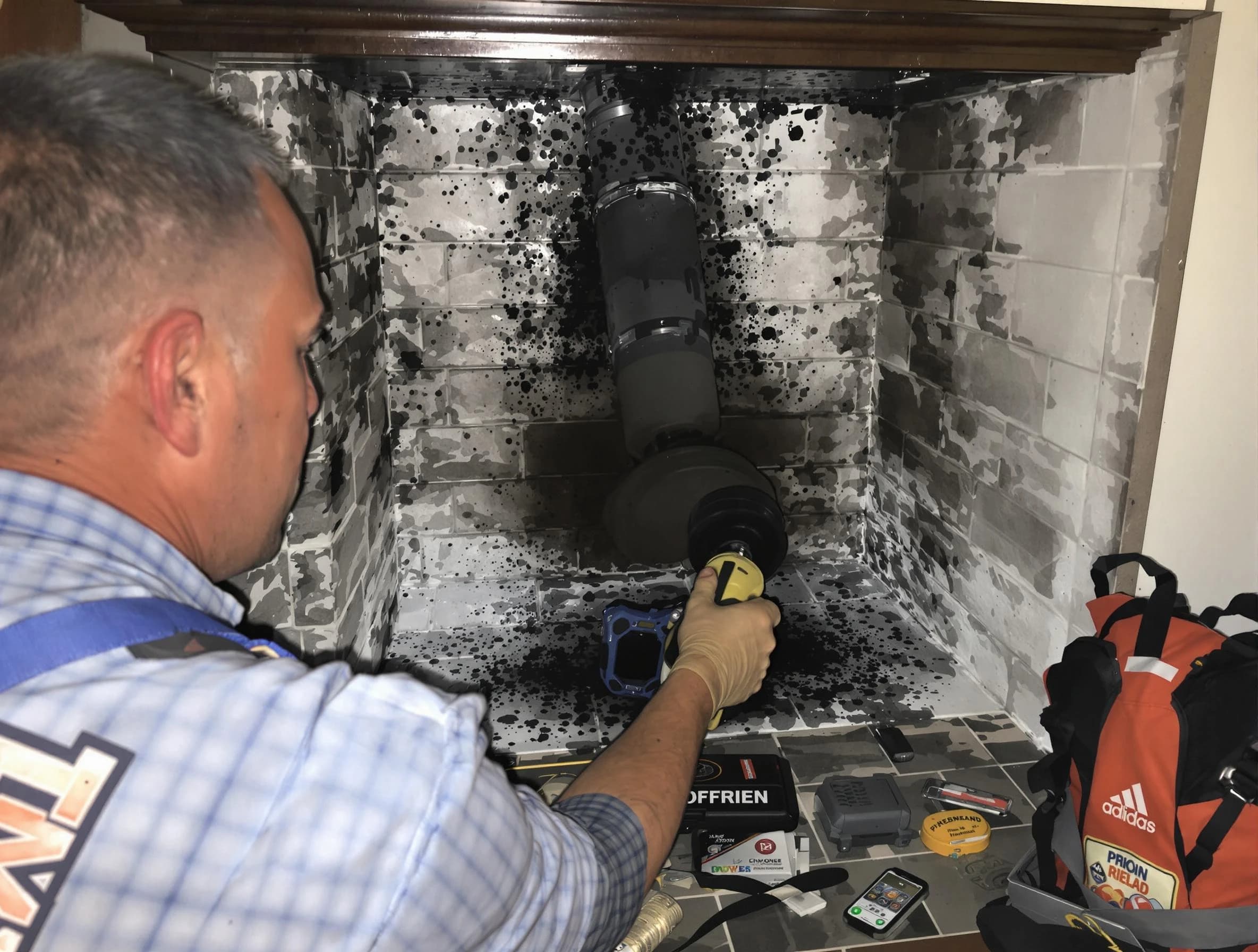 Creosote removal service by Meadowbrook Chimney Sweep in Meadowbrook, VA