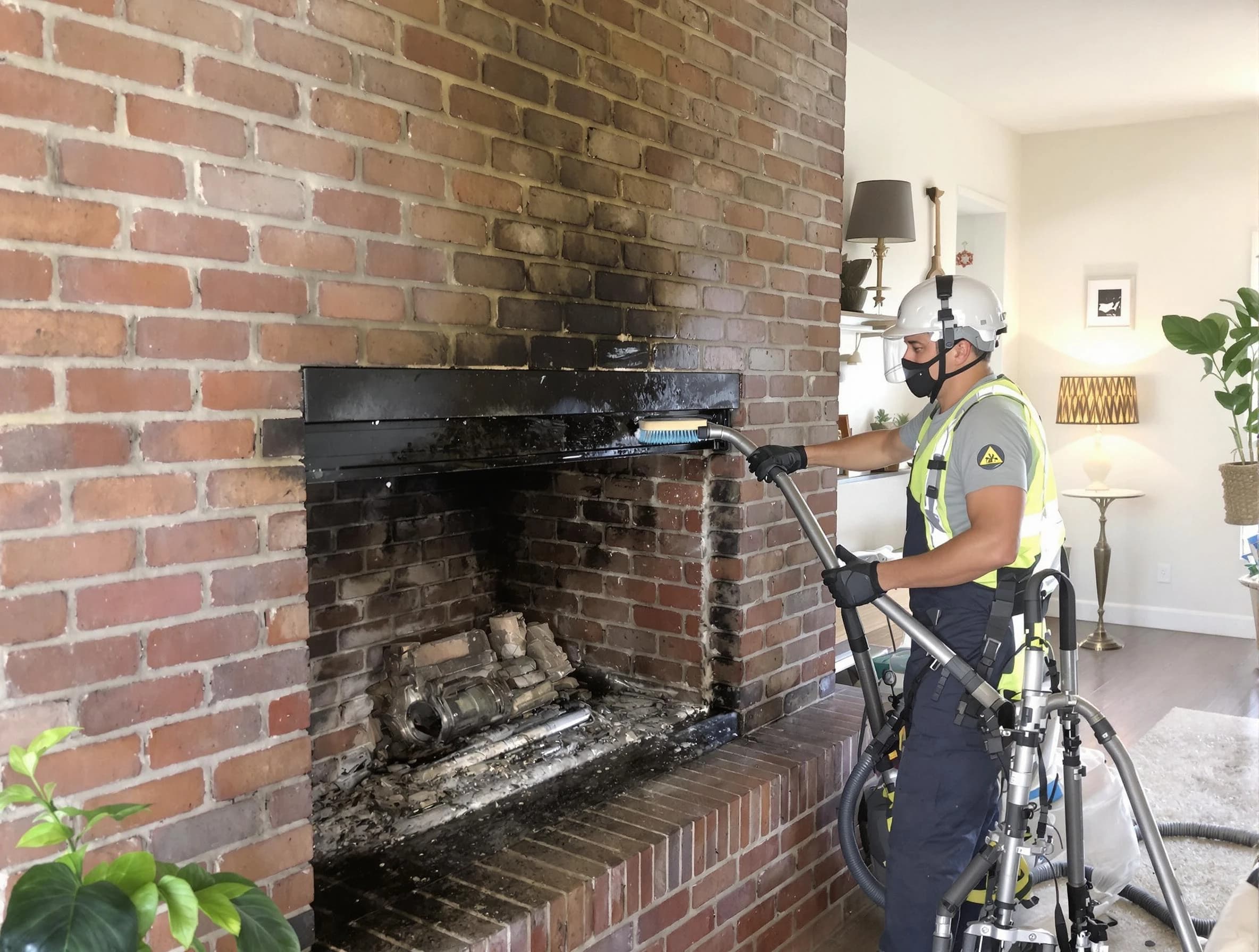 Meadowbrook Chimney Sweep providing fireplace cleaning services in Meadowbrook, VA