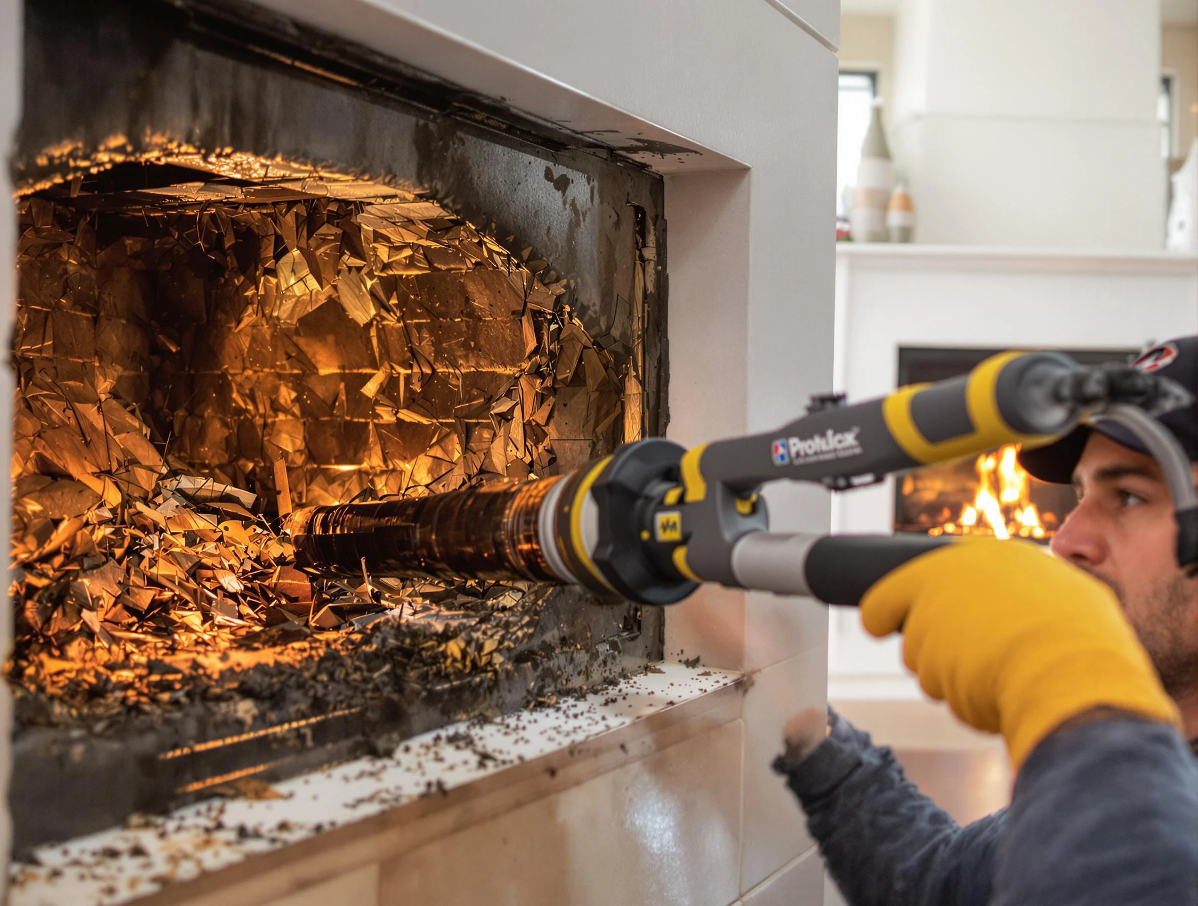 Professional chimney cleaning by Meadowbrook Chimney Sweep in Meadowbrook, VA