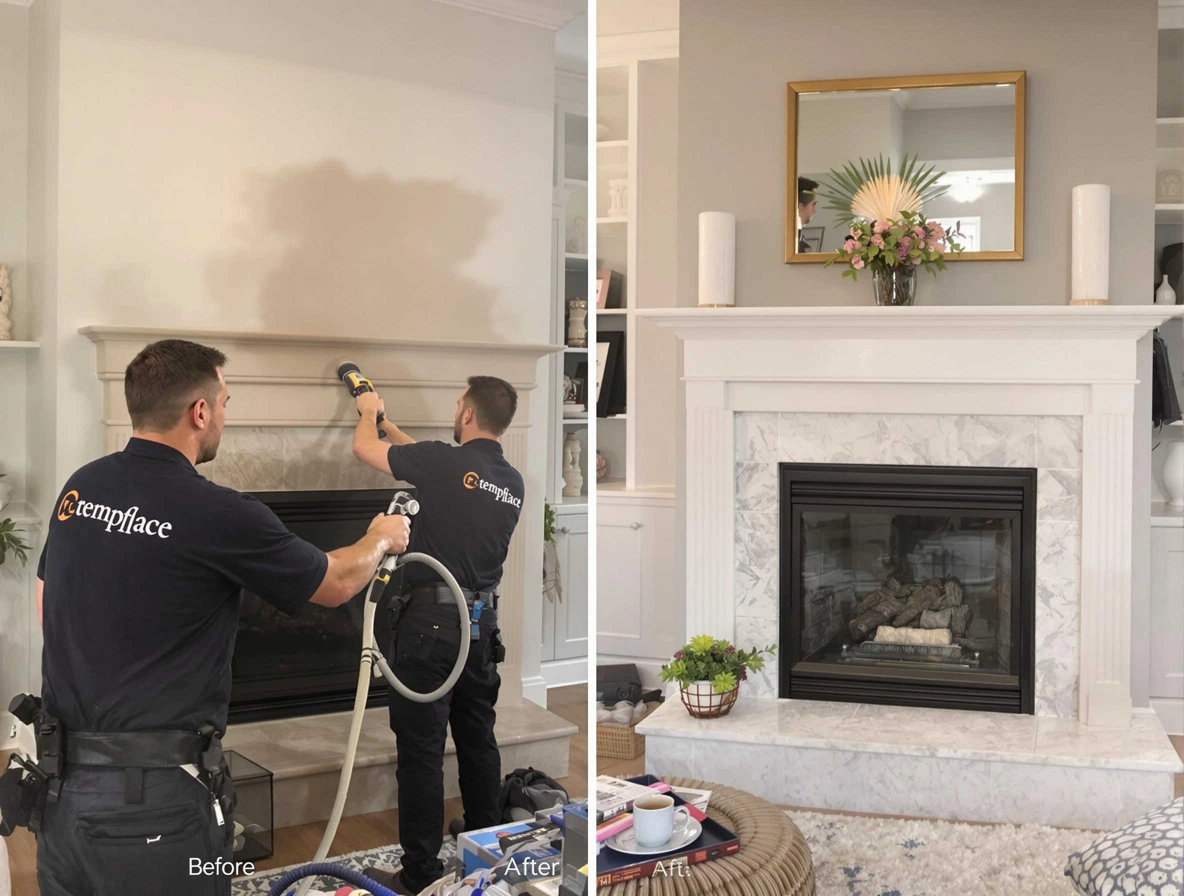 Professional soot removal by Meadowbrook Chimney Sweep team in Meadowbrook, VA